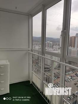 Студия квартира, на длительный срок, 25м2, 17/18 этаж