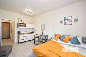 1-к квартира, посуточно, 28м2, 1/1 этаж