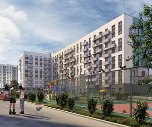 1-к квартира, на длительный срок, 36м2, 22/25 этаж