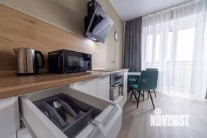 1-к квартира, посуточно, 44м2, 9/16 этаж