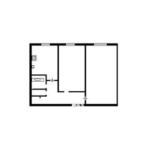 2-к квартира, на длительный срок, 45м2, 5/9 этаж