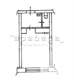 Студия квартира, на длительный срок, 18м2, 5/5 этаж