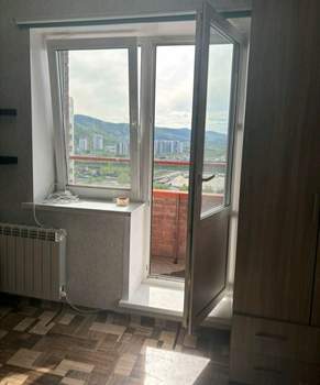 Студия квартира, на длительный срок, 30м2, 24/25 этаж