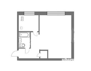 1-к квартира, на длительный срок, 31м2, 1/5 этаж