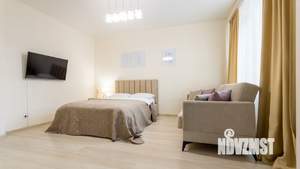 Студия квартира, посуточно, 39м2, 19/25 этаж