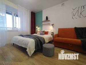 1-к квартира, посуточно, 29м2, 1/1 этаж