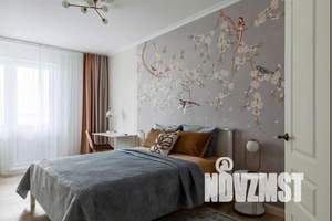 1-к квартира, посуточно, 46м2, 18/22 этаж