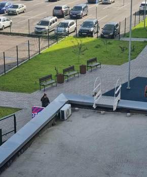 Студия квартира, на длительный срок, 36м2, 4/17 этаж