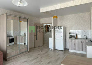 Студия квартира, на длительный срок, 33м2, 15/17 этаж