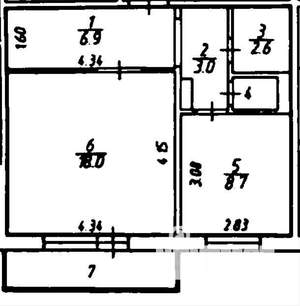1-к квартира, на длительный срок, 40м2, 10/14 этаж