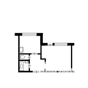 1-к квартира, на длительный срок, 36м2, 2/10 этаж