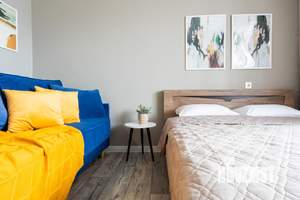 1-к квартира, посуточно, 42м2, 1/1 этаж