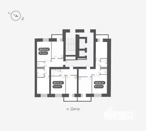 1-к квартира, вторичка, 45м2, 2/16 этаж