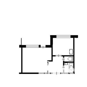 1-к квартира, вторичка, 37м2, 4/10 этаж