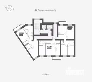 2-к квартира, вторичка, 58м2, 3/15 этаж