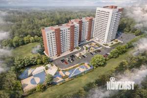 3-к квартира, строящийся дом, 68м2, 5/17 этаж