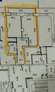 1-к квартира, вторичка, 39м2, 23/25 этаж
