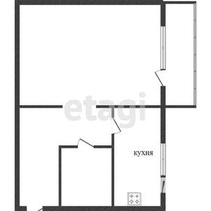 1-к квартира, вторичка, 31м2, 5/5 этаж