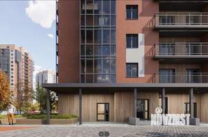 1-к квартира, строящийся дом, 37м2, 9/17 этаж
