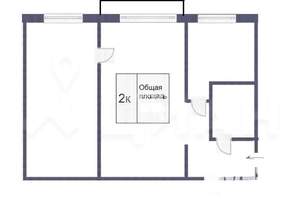 2-к квартира, вторичка, 46м2, 3/5 этаж