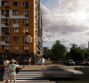 2-к квартира, вторичка, 53м2, 7/17 этаж