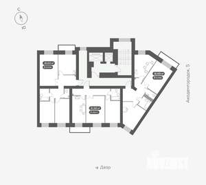 2-к квартира, вторичка, 58м2, 10/15 этаж