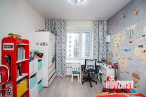 3-к квартира, вторичка, 71м2, 10/17 этаж