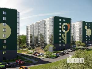 1-к квартира, сданный дом, 50м2, 1/8 этаж