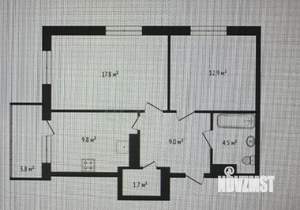 2-к квартира, вторичка, 57м2, 5/24 этаж