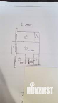 2-к квартира, вторичка, 44м2, 2/5 этаж