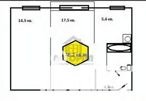 2-к квартира, вторичка, 46м2, 4/5 этаж