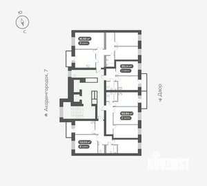 3-к квартира, вторичка, 82м2, 6/14 этаж