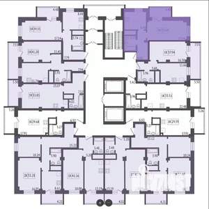 1-к квартира, вторичка, 37м2, 7/17 этаж