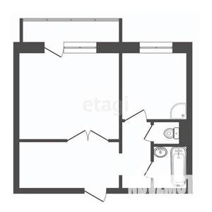 2-к квартира, вторичка, 41м2, 5/10 этаж