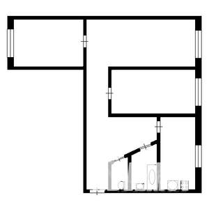 3-к квартира, вторичка, 59м2, 5/5 этаж