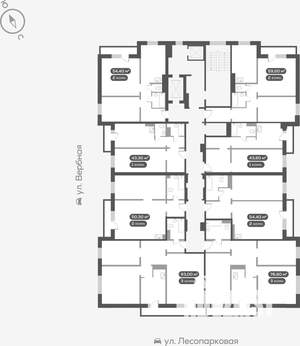 3-к квартира, вторичка, 77м2, 13/17 этаж