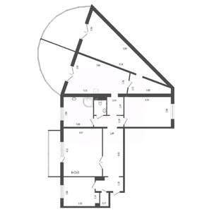 4-к квартира, вторичка, 105м2, 6/10 этаж