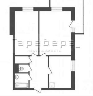 2-к квартира, вторичка, 48м2, 1/14 этаж