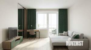 1-к квартира, вторичка, 45м2, 3/12 этаж