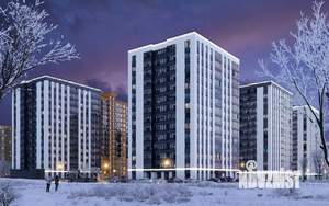 3-к квартира, строящийся дом, 73м2, 2/16 этаж