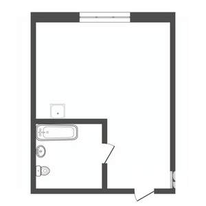 Студия квартира, вторичка, 13м2, 8/9 этаж