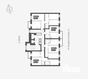 2-к квартира, вторичка, 59м2, 2/14 этаж