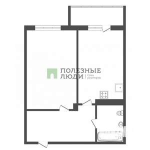 1-к квартира, сданный дом, 49м2, 7/8 этаж