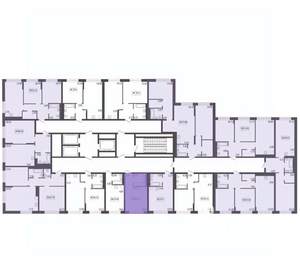 1-к квартира, вторичка, 21м2, 5/17 этаж