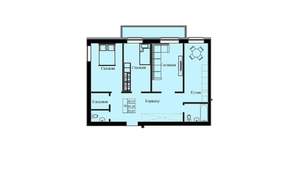 3-к квартира, строящийся дом, 83м2, 7/10 этаж