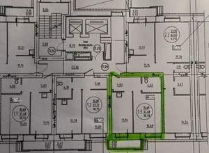 1-к квартира, вторичка, 37м2, 10/15 этаж