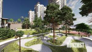 2-к квартира, строящийся дом, 56м2, 2/23 этаж