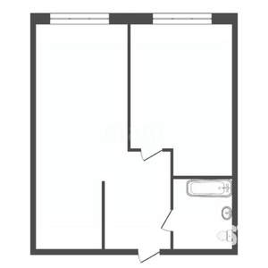 1-к квартира, вторичка, 31м2, 2/9 этаж