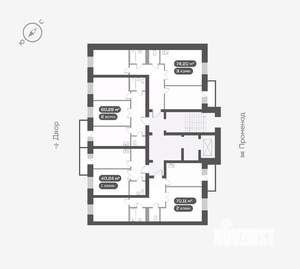 1-к квартира, вторичка, 40м2, 5/16 этаж