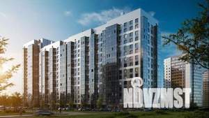 1-к квартира, строящийся дом, 39м2, 15/19 этаж